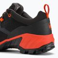 Pánske trekové topánky Mammut Sapuen Low GTX black and red 10