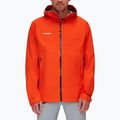 MAMMUT Convey Tour HS pánska hardshellová bunda oranžová 2