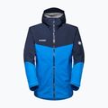 MAMMUT Convey Tour HS pánska hardshellová bunda modrá a námornícka 4