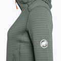 Mammut dámska fleecová mikina Taiss Light ML s kapucňou dark jade/black 8