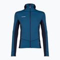 Pánska fleecová mikina Mammut Taiss Light ML s kapucňou modrá 1014-04530-50554-114 4