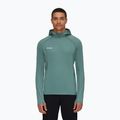Pánske trekingové tričko Mammut Selun FL Sun Hoody green 1016-01420-40236-114