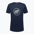 Pánske trekingové tričko Mammut Core Reflective tmavomodré 117-451 4