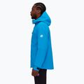 Mammut pánska bunda do dažďa Taiss HS Hooded glacier blue 3