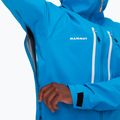 Mammut pánska bunda do dažďa Taiss HS Hooded glacier blue 6