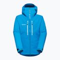 Mammut pánska bunda do dažďa Taiss HS Hooded glacier blue 9
