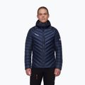 Pánska páperová bunda Mammut Broad Peak IN Hooded marine black