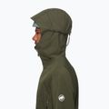 Pánska bunda do dažďa Mammut Crater IV HS Hooded dark marsh 3