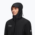 Pánska bunda do dažďa Mammut Treeline HS Hooded black 4