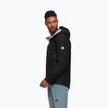 Pánska nepremokavá bunda Mammut Crater Light HS Hooded Jacket Men black 3