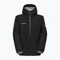 Pánska nepremokavá bunda Mammut Crater Light HS Hooded Jacket Men black 4