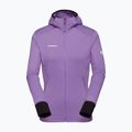 Mammut dámska trekingová mikina Taiss Light ML Hooded lavandin black 5