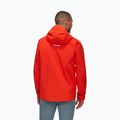 Mammut Linard Light HS Pánska bunda do dažďa s kapucňou mammut red 2