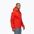 Mammut Linard Light HS Pánska bunda do dažďa s kapucňou mammut red 3