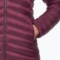 Dámska zateplená bunda Mammut Albula IN Hooded wine/black 5