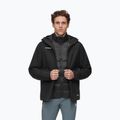 Pánska bunda 3v1 Mammut Treeline 3 in 1 HS Hooded Jacket Men black/black