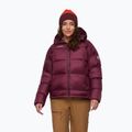 Dámska páperová bunda Mammut Glacier Glow Insulation Hooded wine
