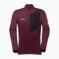 Pánska mikina Mammut Taiss Light ML wine/black 4