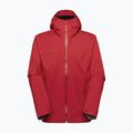 Pánska vetrovka Mammut Ducan HS Hooded dark mammut red 8