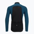 Pánske cyklistické tričko s dlhým rukávom ASSOS Equipe R S11 Spring Fall petrol blue 2