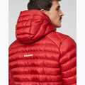 Pánska zateplená bunda Mammut Albula IN Hooded Jacket Men dark mammut red 7
