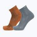 Ponožky Mammut Multisport Quarter Socks 2 pack autumn larice/strata