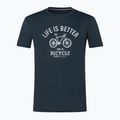 Pánske tričko super.natural Better Bike Tee blueberry/vapor grey 3