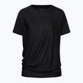 Dámske tričko na jogu super.natural Yoga Loose Tee jet black 3