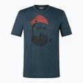 Pánske tričko super.natural Sailor Tee blueberry/jet black/high risk red 3