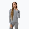 Dámske termo tričko longsleeve super.natural Tundra 175 cashmere grey melange