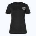 Dámske tričko super.natural Little Heartwood Tee jet black/feather grey 4