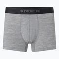 Pánske termo boxerky super.natural Tundra 175 Cashmere Grey Melange