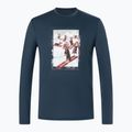 Pánske tričko longsleeve super.natural Dachshund Party blueberry/various 5