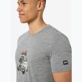 Pánske tričko super.natural Carski cashmere grey melange/various 4