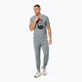 Pánske tričko super.natural Sailor Tee cashmere grey mel/jet black /high risk red 2