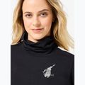Dámsky sveter super.natural Bunny Roll Neck jet black/f.white/various/eucalyptus gl 3