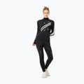 Dámske tričko longsleeve super.natural KryTeeede Col T-Neck Light jet black/white/mountain trail gl/white 2