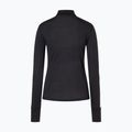 Dámske tričko longsleeve super.natural KryTeeede Col T-Neck Light jet black/white/mountain trail gl/white 5