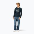 Pánske tričko longsleeve super.natural Bike Enthusiast blueberry/various 2