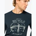 Pánske tričko longsleeve super.natural Bike Enthusiast blueberry/various 3