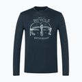 Pánske tričko longsleeve super.natural Bike Enthusiast blueberry/various 4