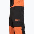 Pánske snowboardové nohavice ThirtyTwo Basement Bib black/orange 3