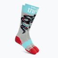 Pánske snowboardové ponožky ThirtyTwo TM Coolmax grey/red