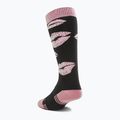 Dámske snowboardové ponožky ThirtyTwo Merino black/pink 2