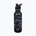 Cestovná fľaša Klean Kanteen Classic black camo 2