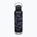 Cestovná fľaša Klean Kanteen Classic VI black camo