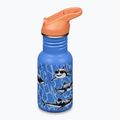 Klean Kanteen Flip Seal Sport Cap Straw 355 ml detská cestovná fľaša Sharks in Shades 2