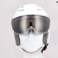 Lyžiarska prilba Alpina Jump 2.0 VM white/gray matt 16