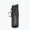 Cestovná fľaša Lifestraw Go 650 ml čierna LGOTR22DGWW