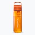 Cestovná fľaša Lifestraw Go 2.0 s filtrom 650 ml kyoto orange